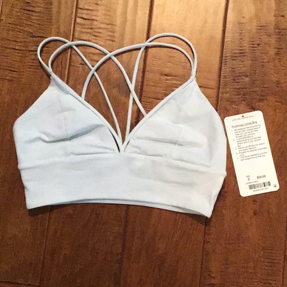 Lululemon Pushing Limits Bra white (8)